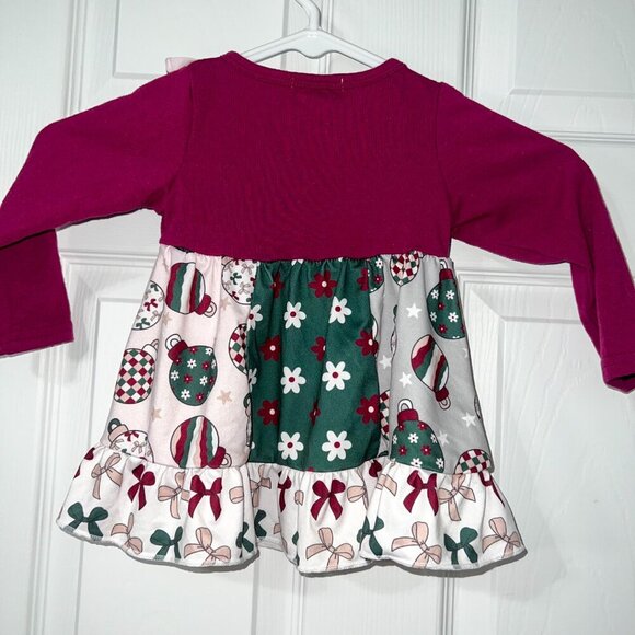 Grumpy Princess Originals Christmas Dress Size 12-18 Months - Picture 5 of 5